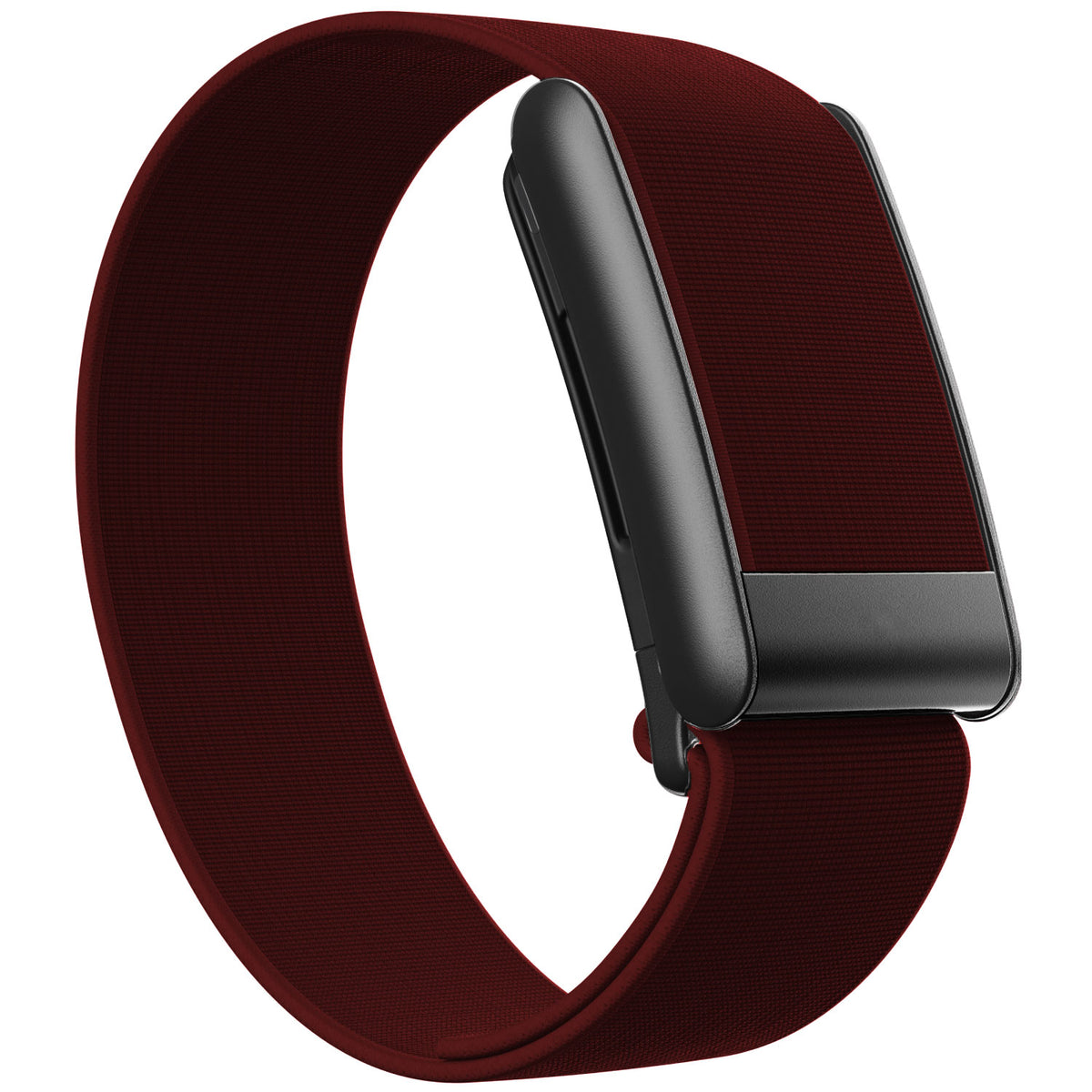 WHOOP 5.0 Waterproof Band — Matte Black - 深红色
