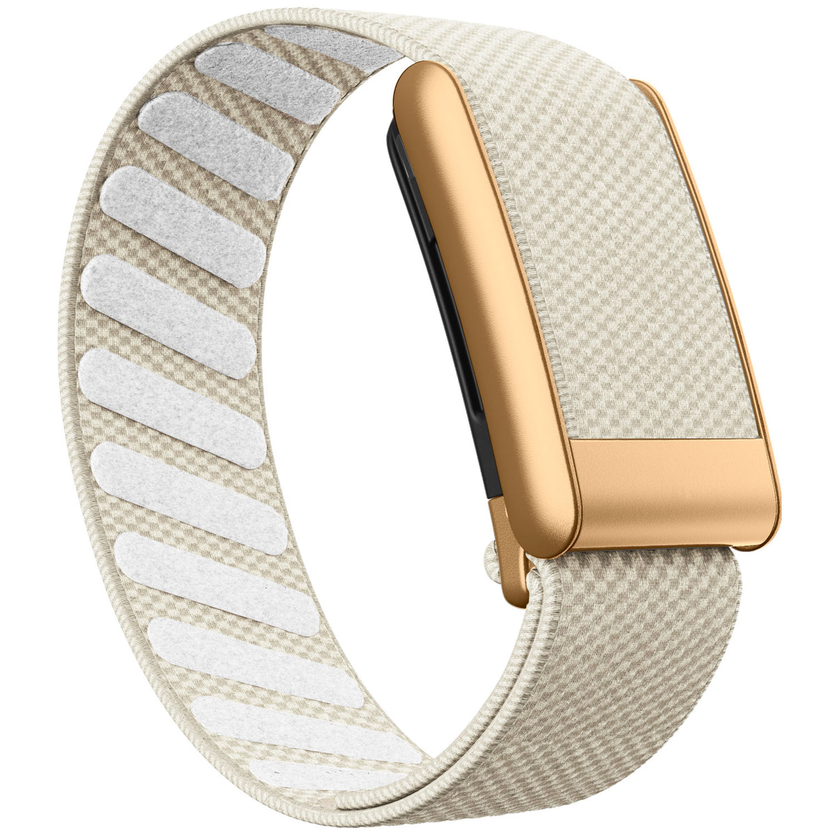 WHOOP 5.0 Standard Woven Band — Matte Rose Gold - 石头