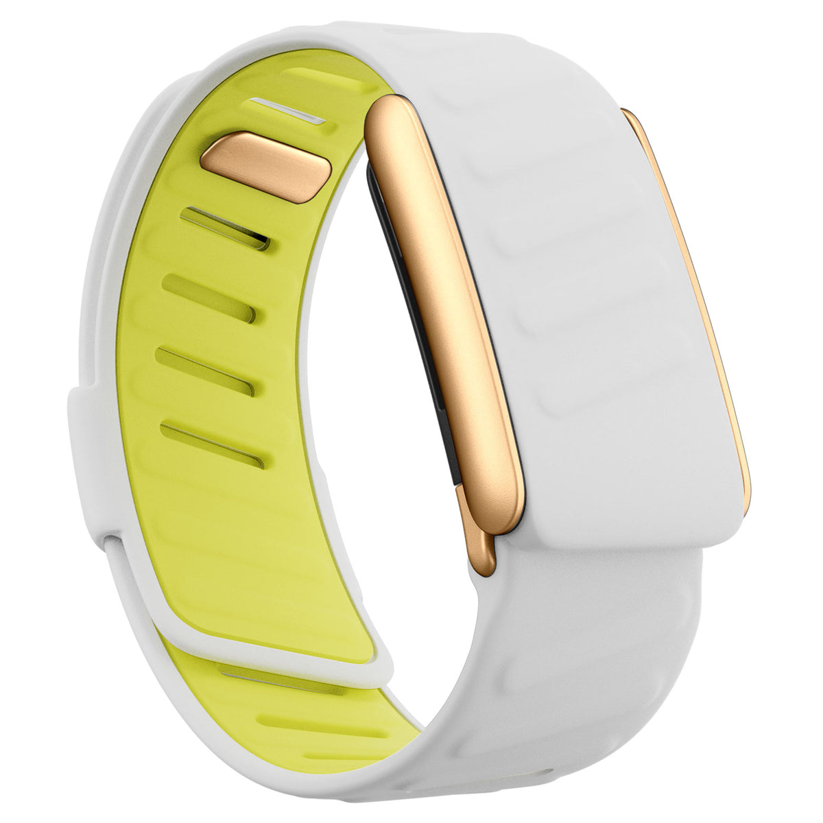 WHOOP 5.0 Silicone Band — Matte Rose Gold - 黄白色
