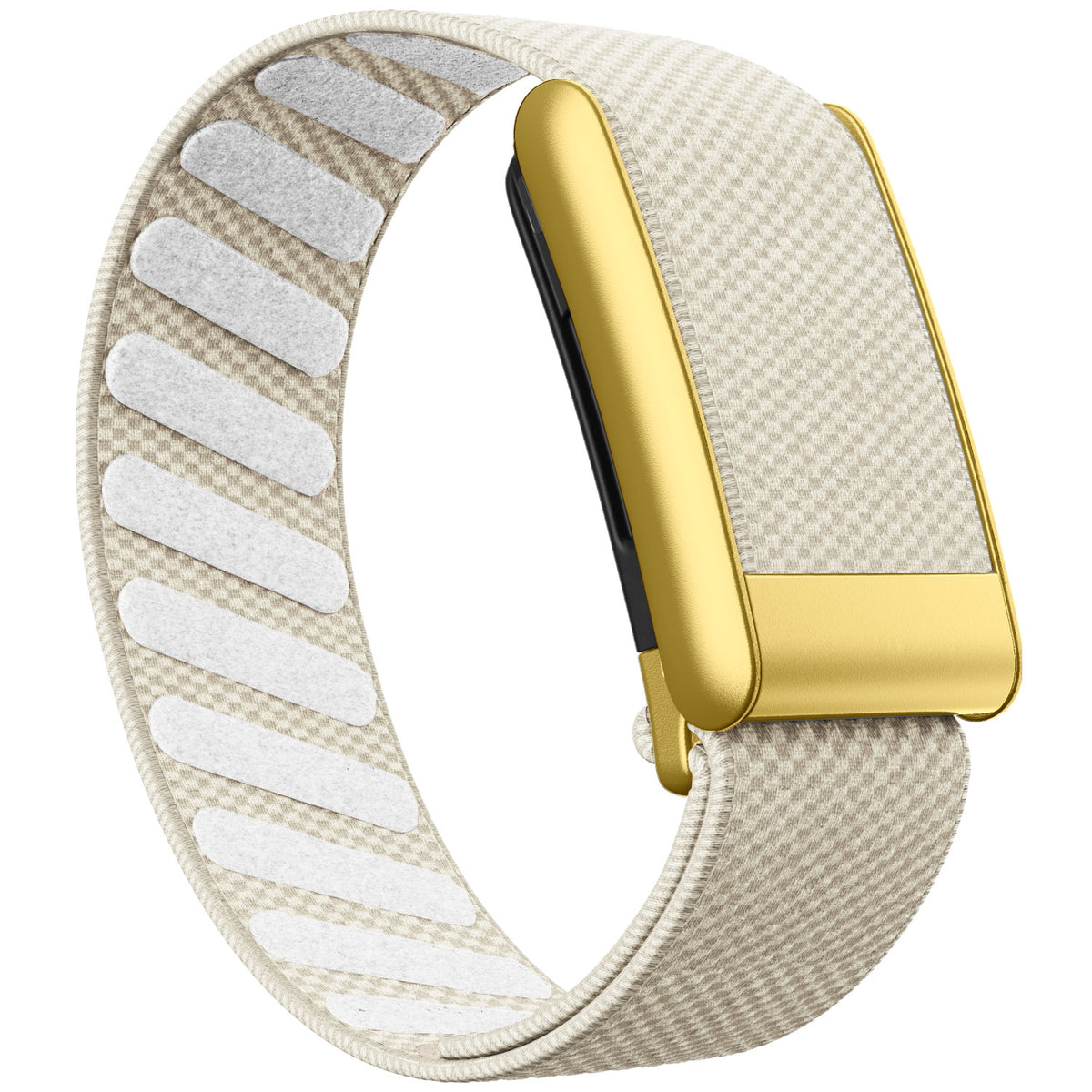 WHOOP 5.0 Standard Woven Band — Matte Gold - 石头