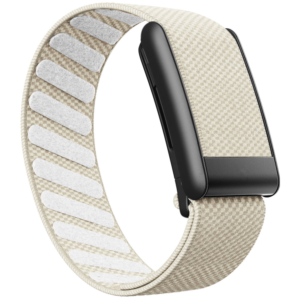 WHOOP 5.0 Standard Woven Band — Matte Black - 石头