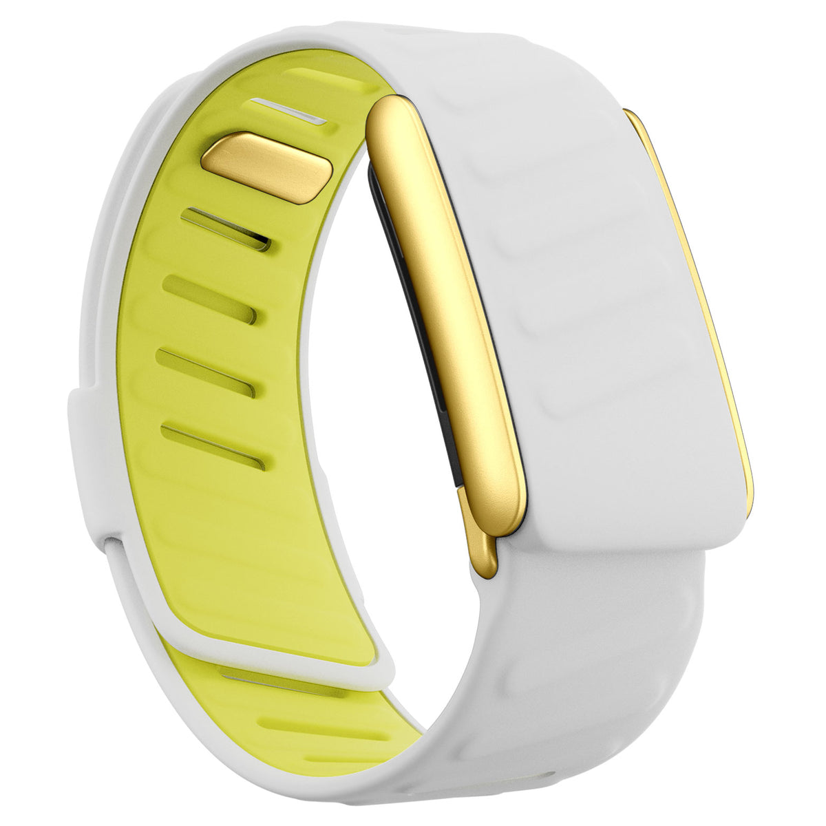 WHOOP 5.0 Silicone Band — Matte Gold - 黄白色