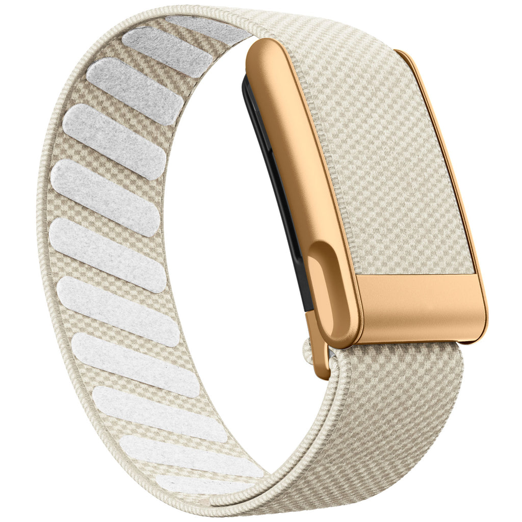 WHOOP 5.0 Standard Woven Band — Matte Rose Gold (MG) - 石头