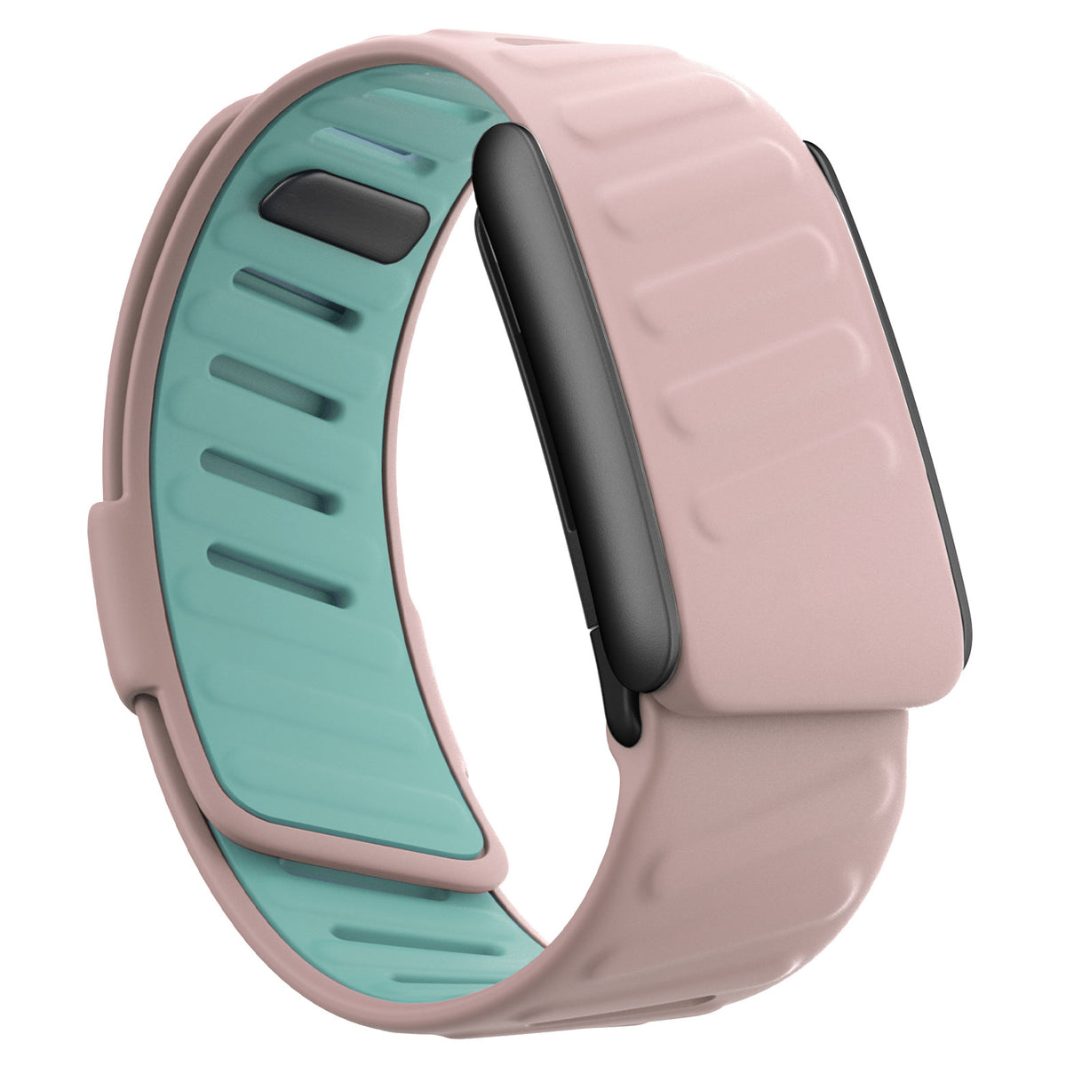 WHOOP 5.0 Silicone Band — Matte Black - 粉色