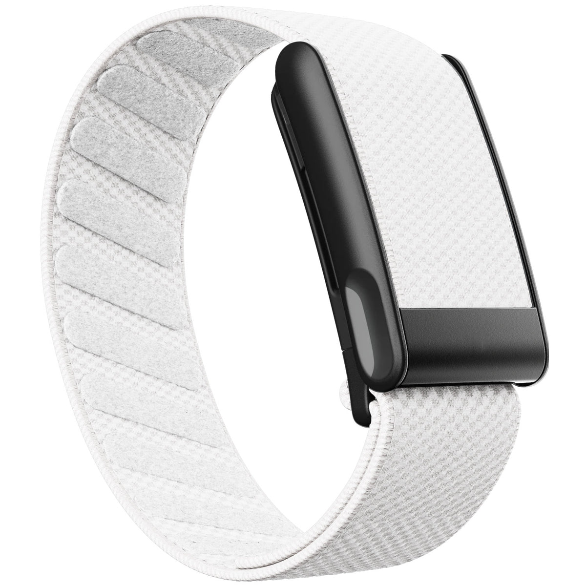 WHOOP 5.0 Standard Woven Band — Matte Black (MG) - 白色