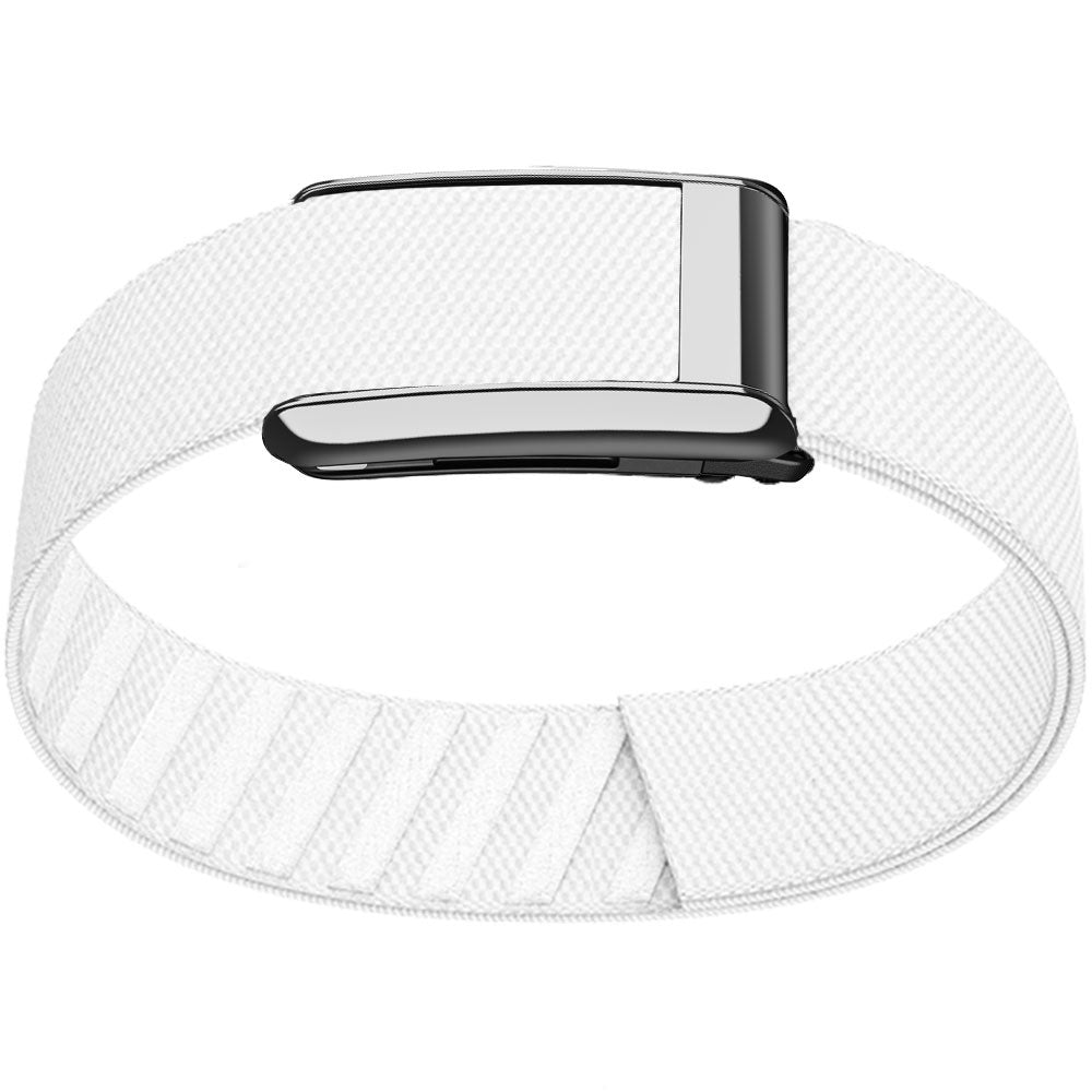 WHOOP 5.0 Bicep Band (Standard) — Titanium Silver - 白色
