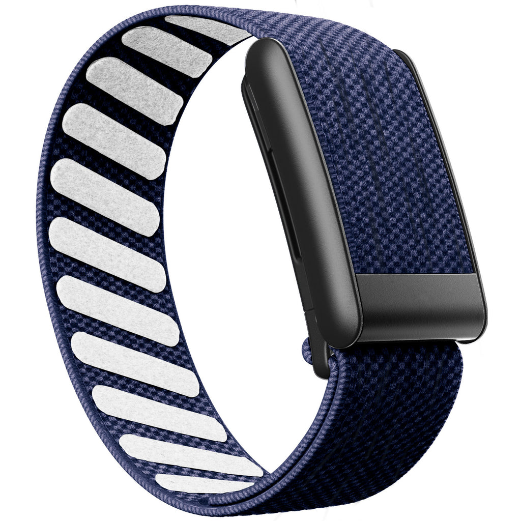 WHOOP 5.0 Standard Woven Band — Matte Black - 牛仔
