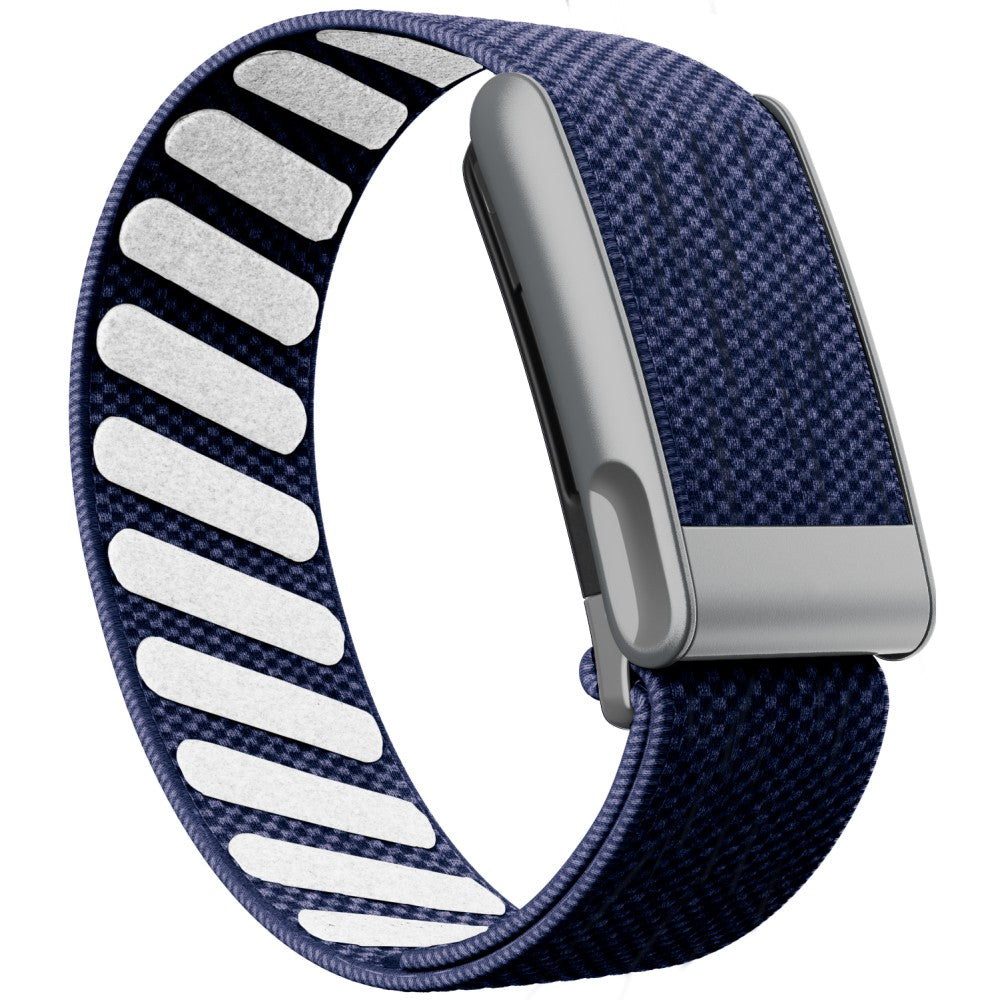 WHOOP 5.0 Standard Woven Band — Matte Silver (MG) - 牛仔