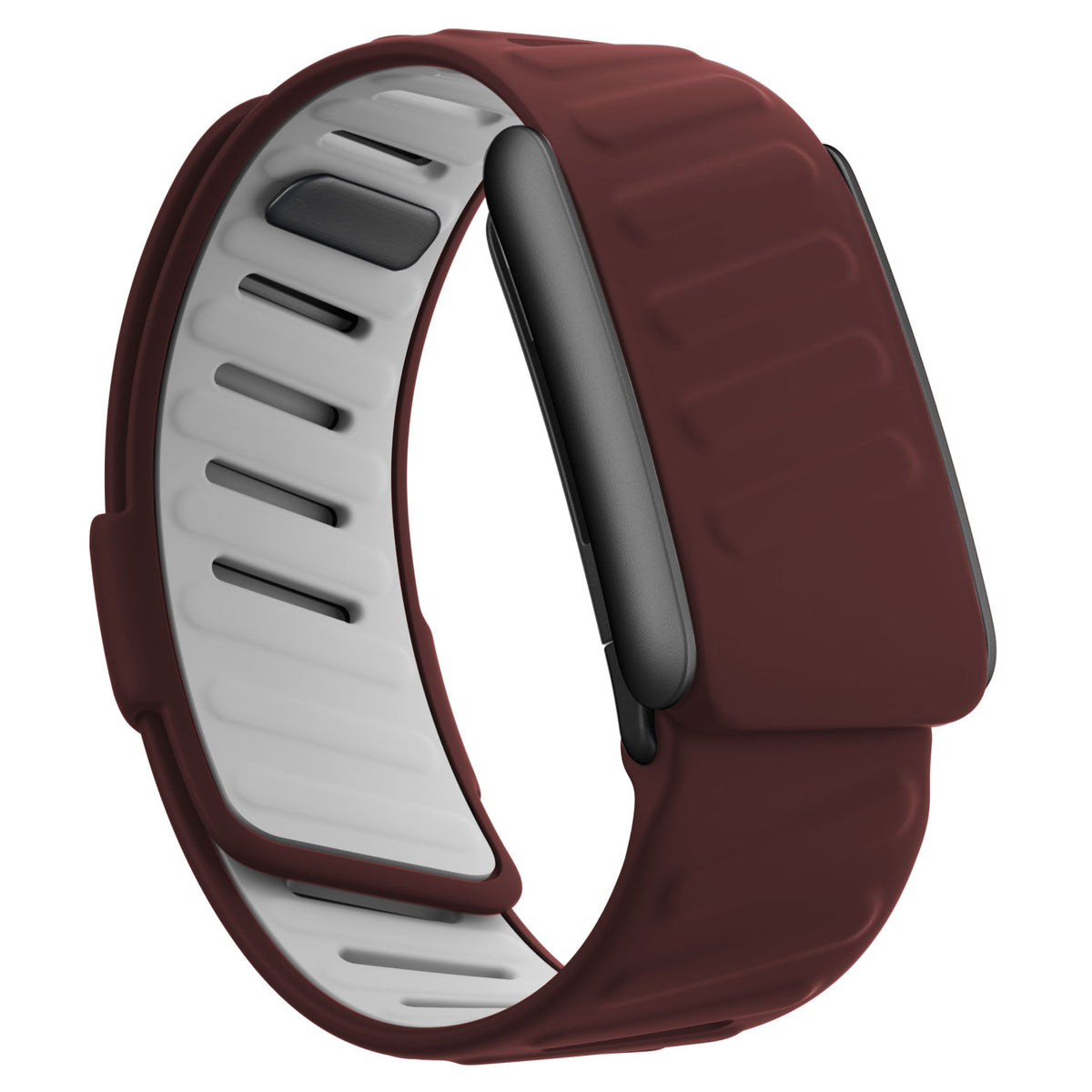 WHOOP 5.0 Silicone Band — Matte Black - SKU-12红色+白色