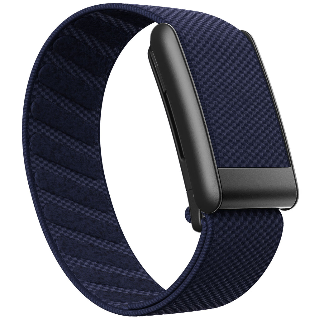 WHOOP 5.0 Standard Woven Band — Matte Black - 午夜蓝