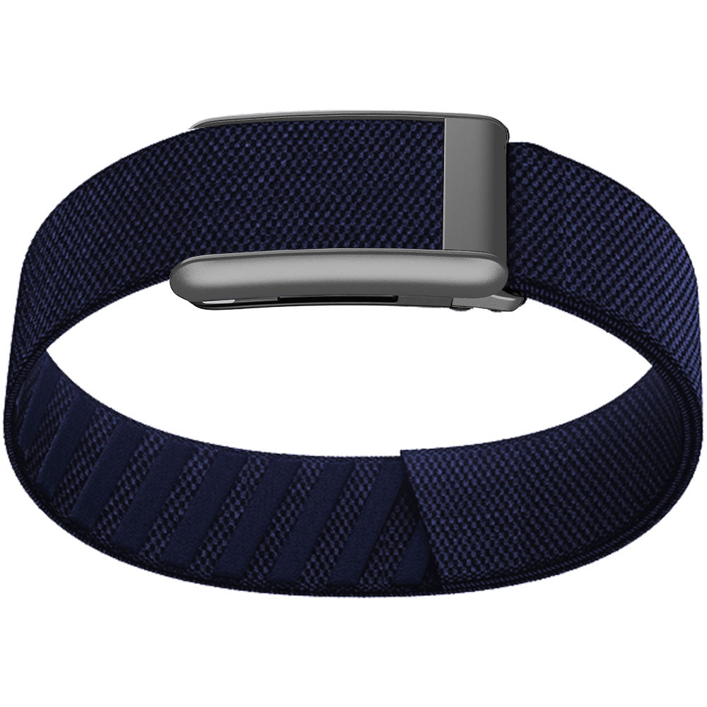 WHOOP 5.0 Bicep Band (Standard) — Matte Silver - 午夜蓝