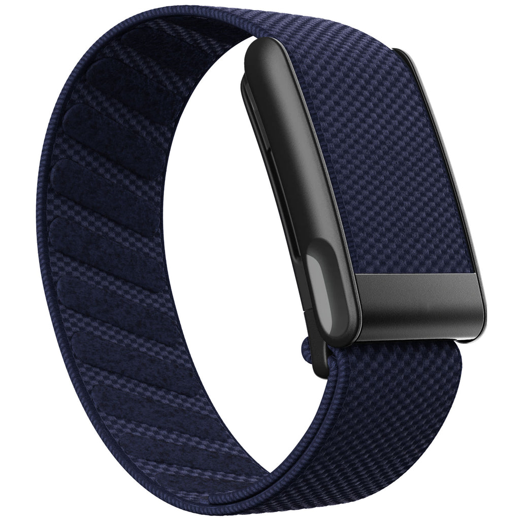 WHOOP 5.0 Standard Woven Band — Matte Black (MG) - 午夜蓝