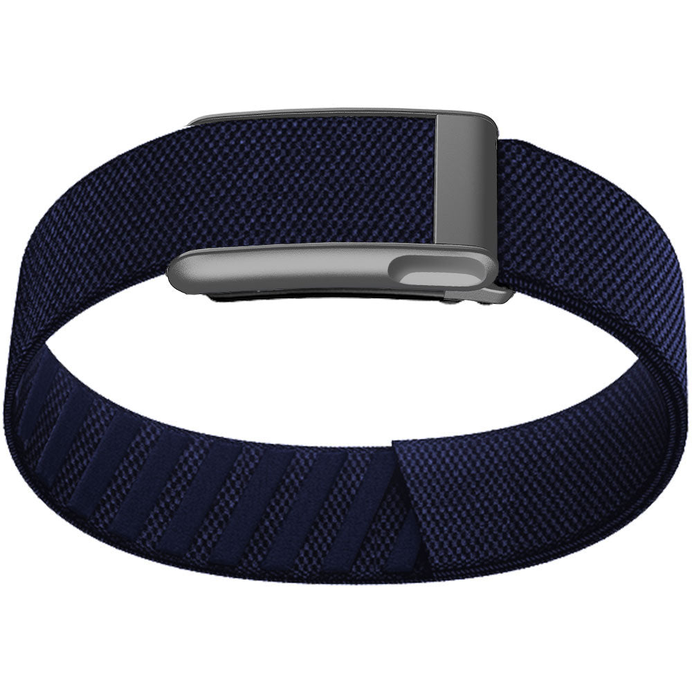WHOOP 5.0 Bicep Band (Standard) — Matte Silver (MG) - 午夜蓝