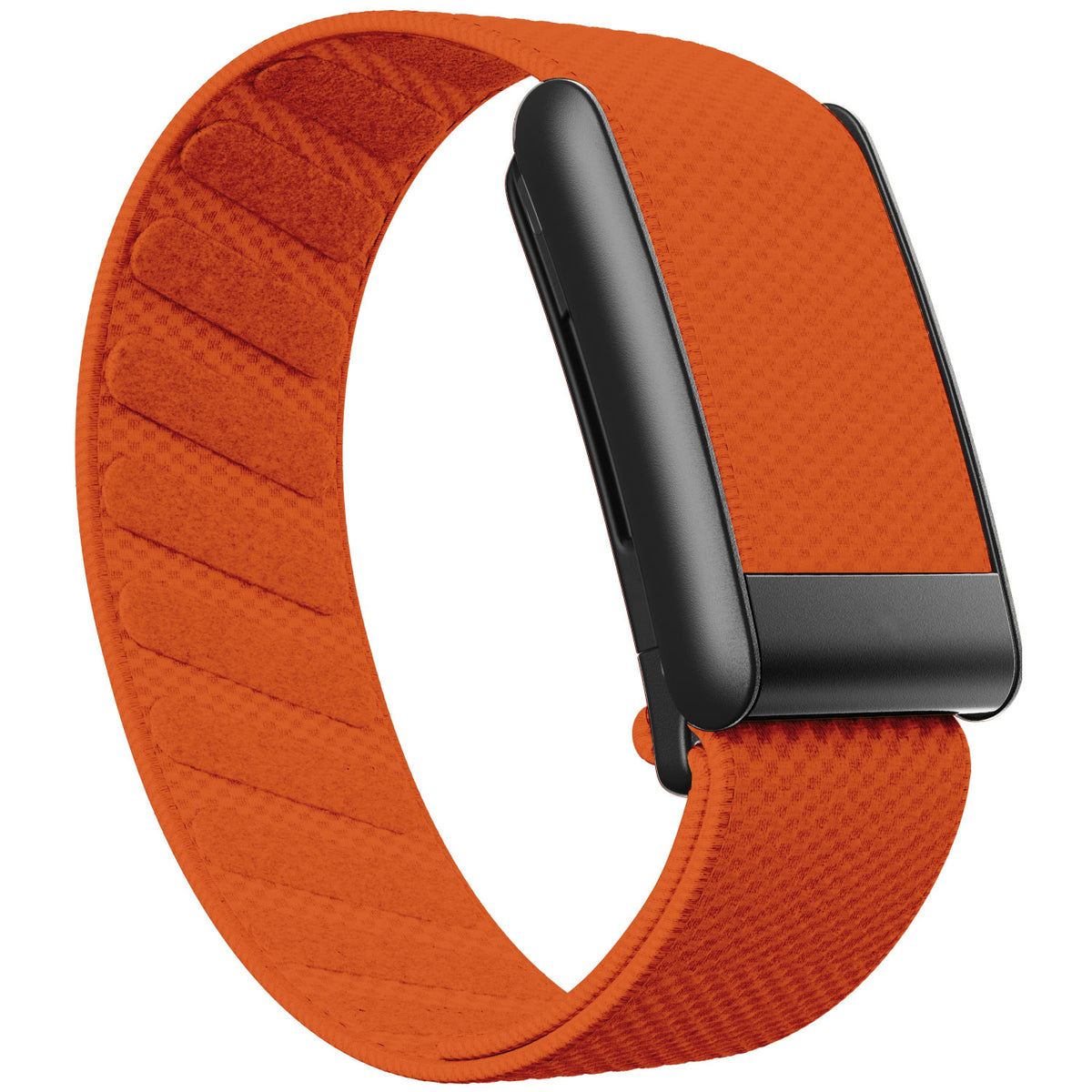 WHOOP 5.0 Standard Woven Band — Matte Black - 橙色
