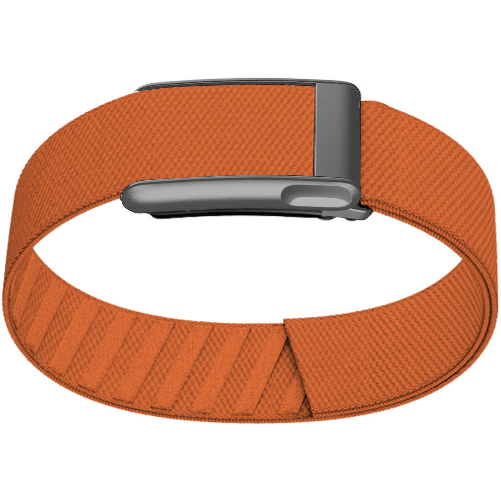 WHOOP 5.0 Bicep Band (Standard) — Matte Silver (MG) - 橙色