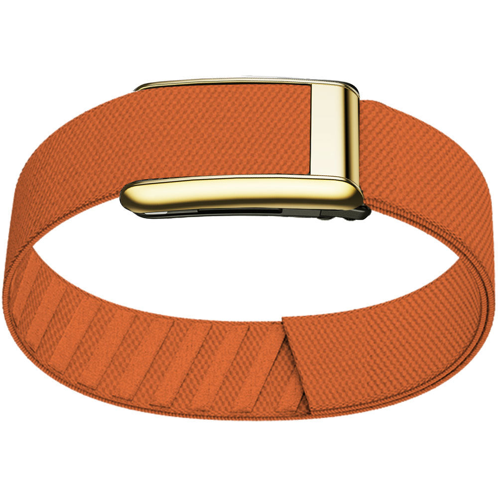 WHOOP 5.0 Bicep Band (Standard) — Titanium Gold - 橙色