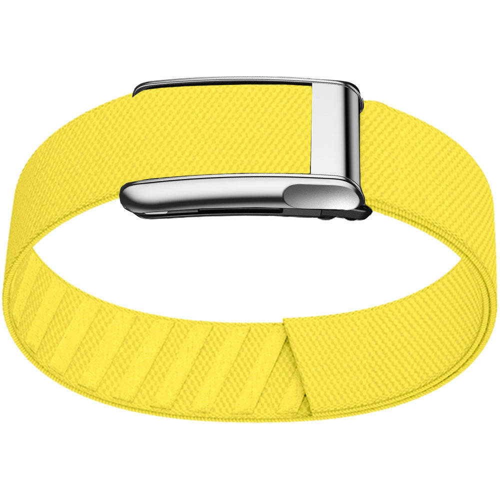 WHOOP 5.0 Bicep Band (Standard) — Titanium Silver (MG) - 黄色
