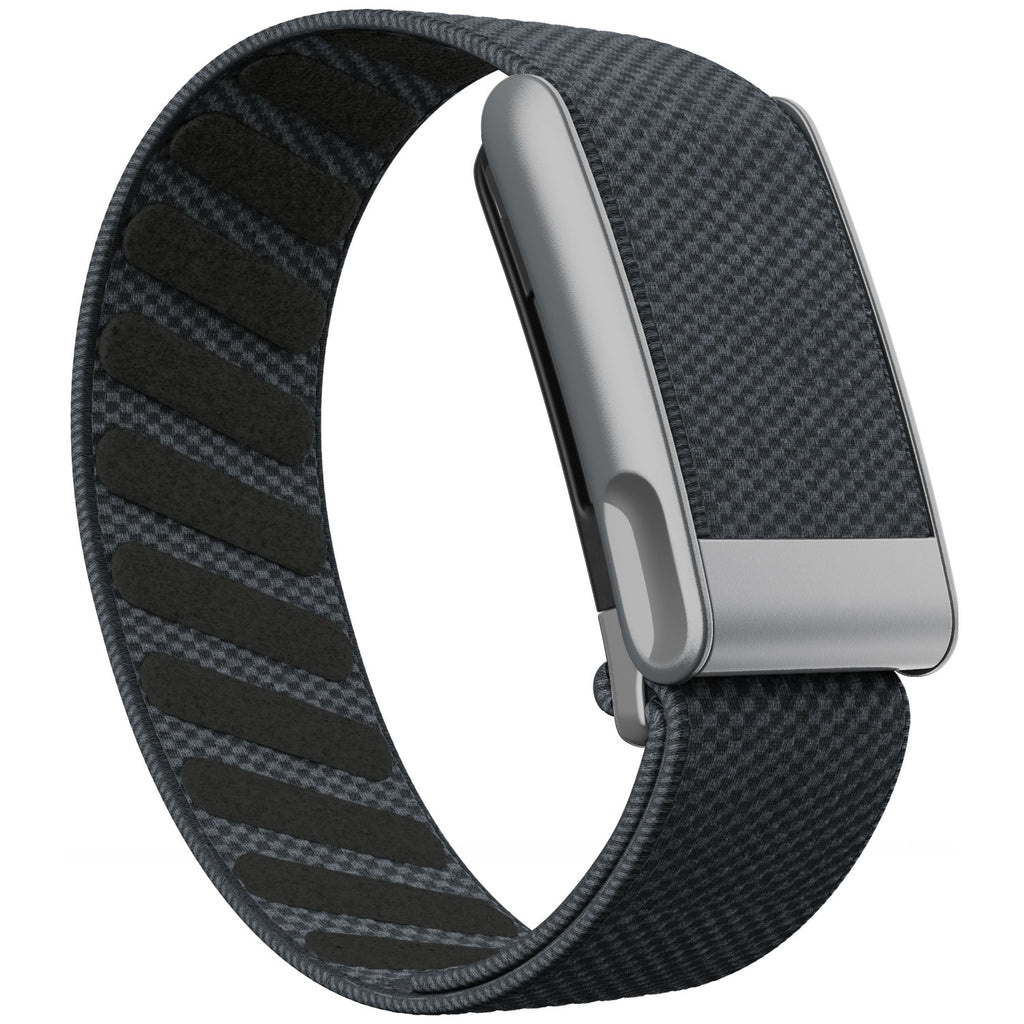 WHOOP 5.0 Standard Woven Band — Matte Silver (MG) - 深灰