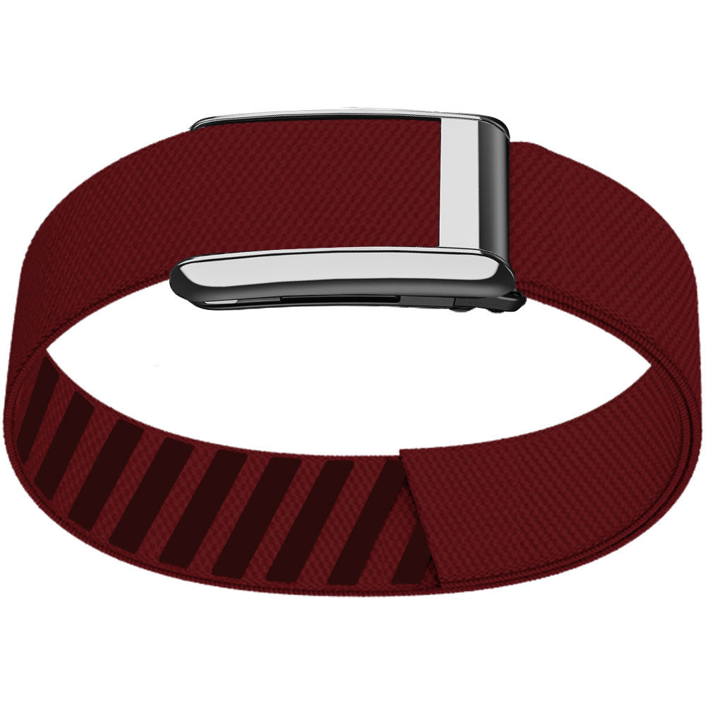 WHOOP 5.0 Bicep Band (Standard) — Titanium Silver - 大红