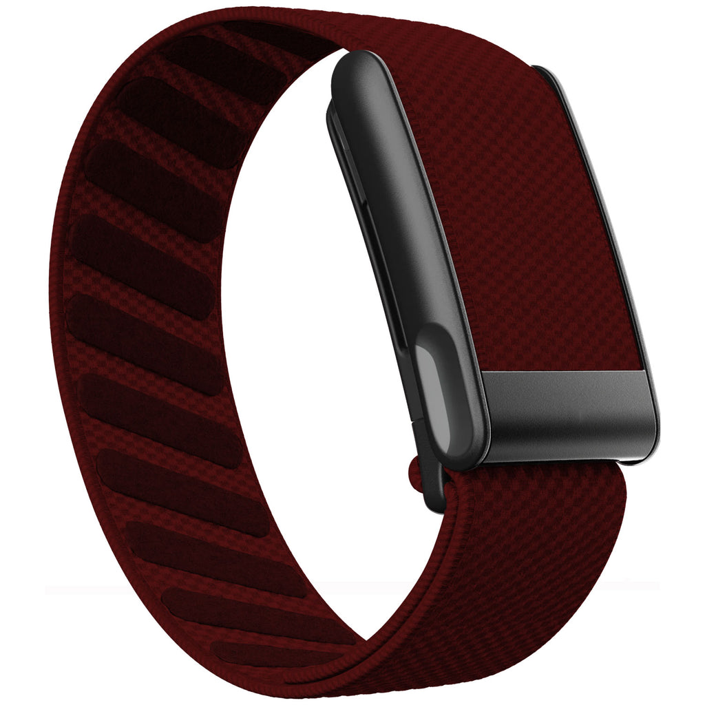 WHOOP 5.0 Standard Woven Band — Matte Black (MG) - 大红