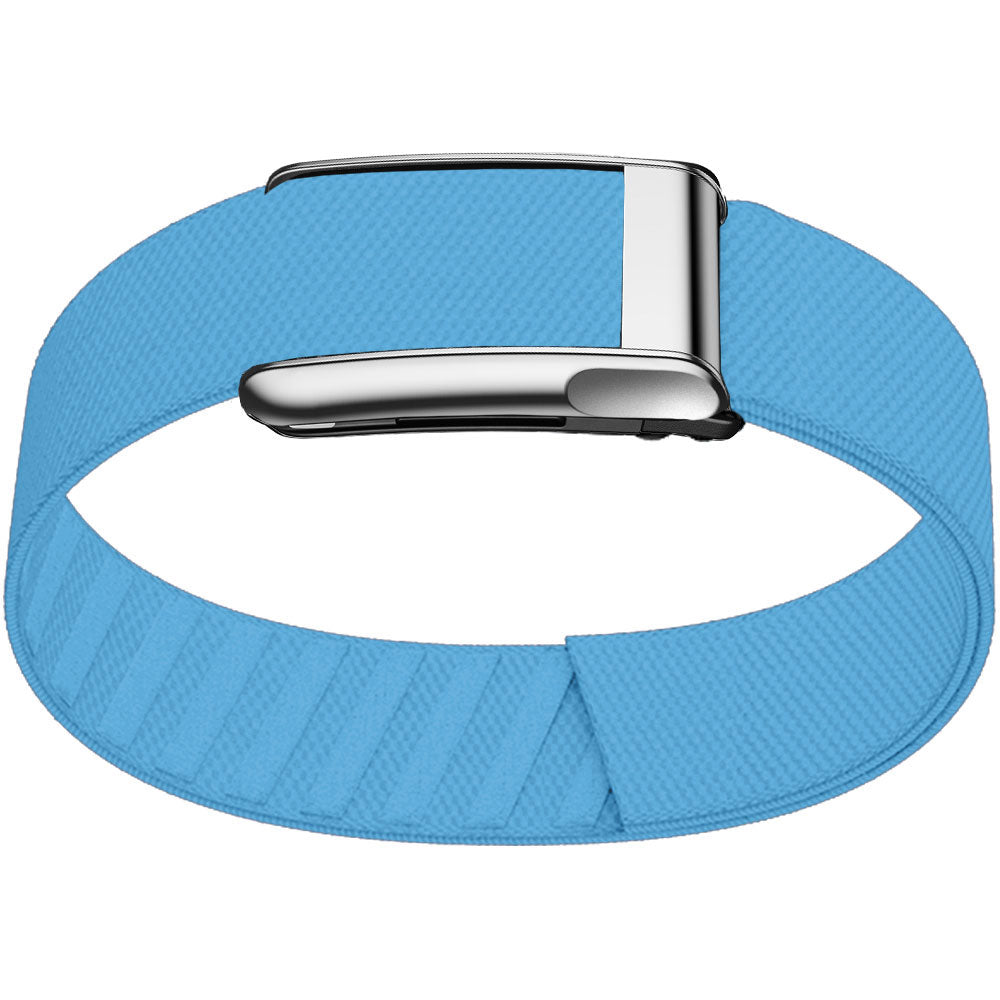 WHOOP 5.0 Bicep Band (Standard) — Titanium Silver (MG) - 浅蓝