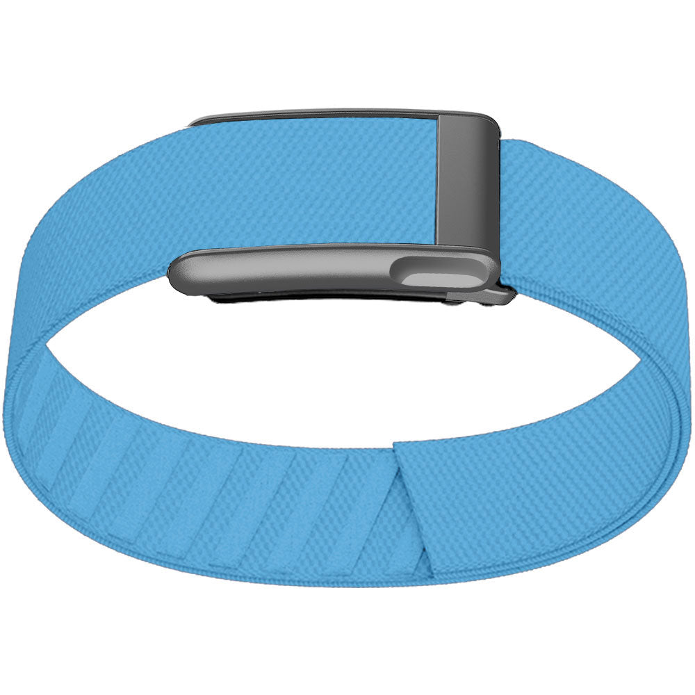 WHOOP 5.0 Bicep Band (Standard) — Matte Silver (MG) - 浅蓝