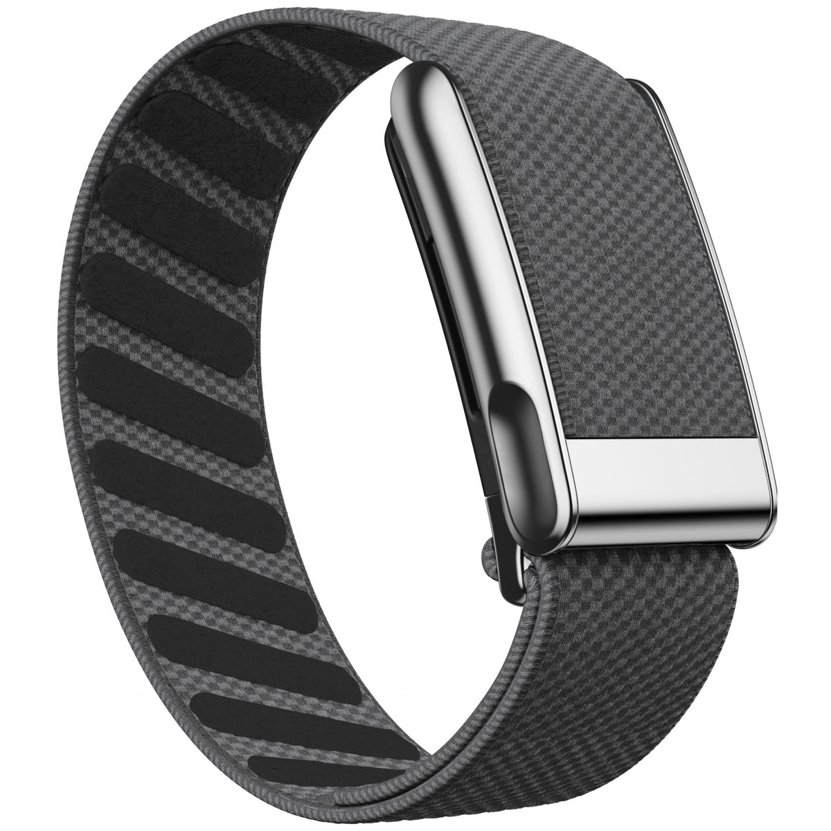 WHOOP 5.0 Standard Woven Band — Titanium Silver (MG) - 铁锚灰