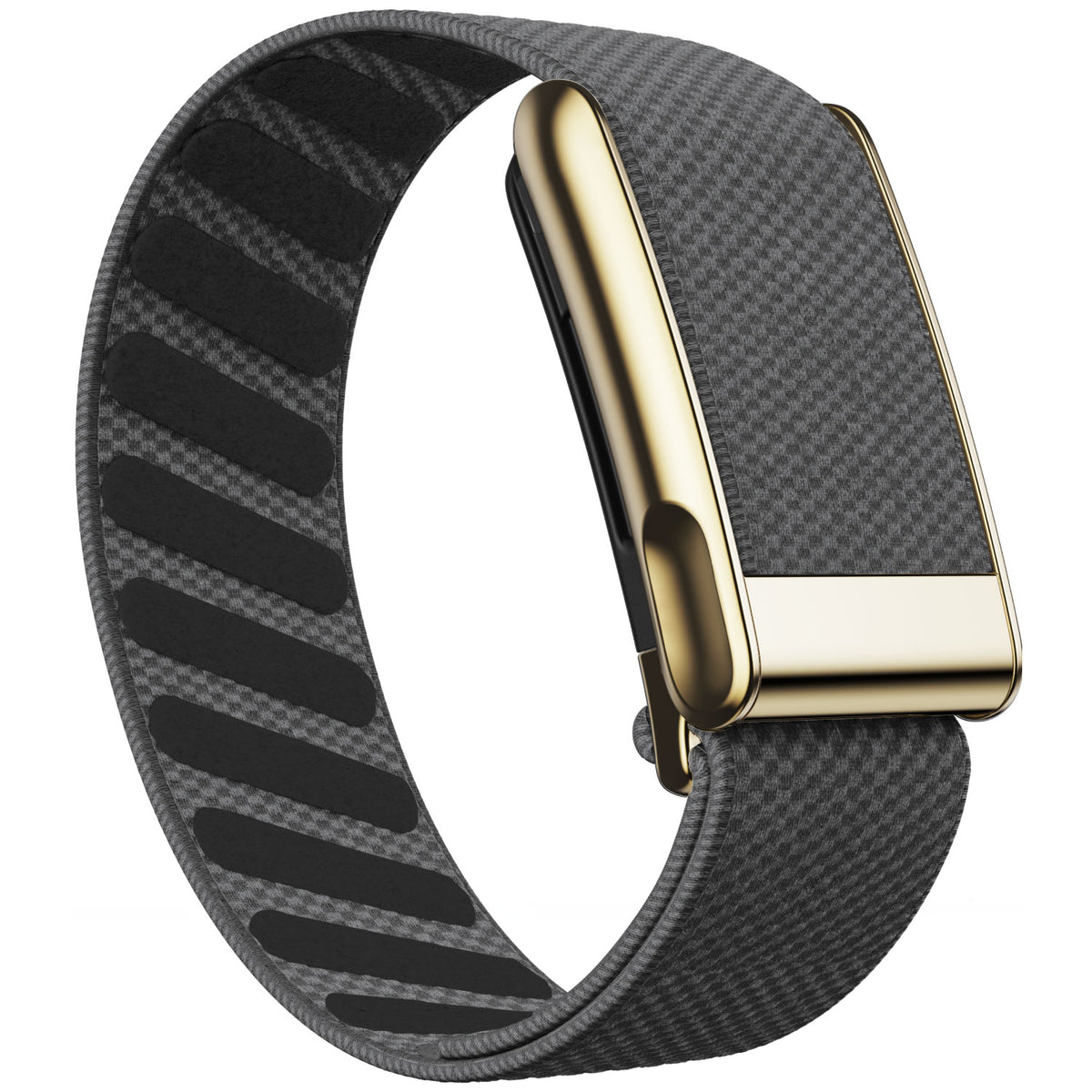 WHOOP 5.0 Standard Woven Band — Titanium Gold (MG) - 铁锚灰