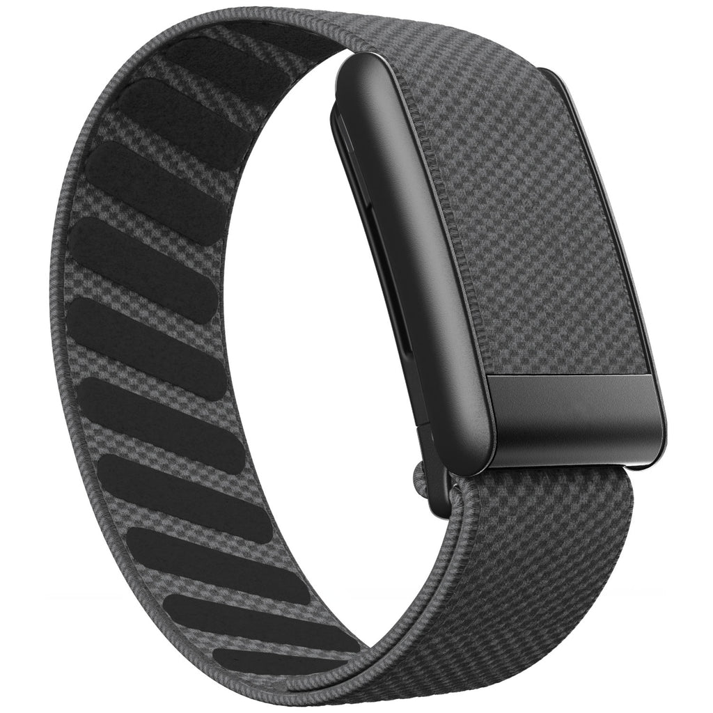 WHOOP 5.0 Standard Woven Band — Matte Black - 铁锚灰