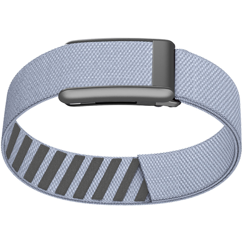 WHOOP 5.0 Bicep Band (Standard) — Matte Silver - 浅色紫蓝