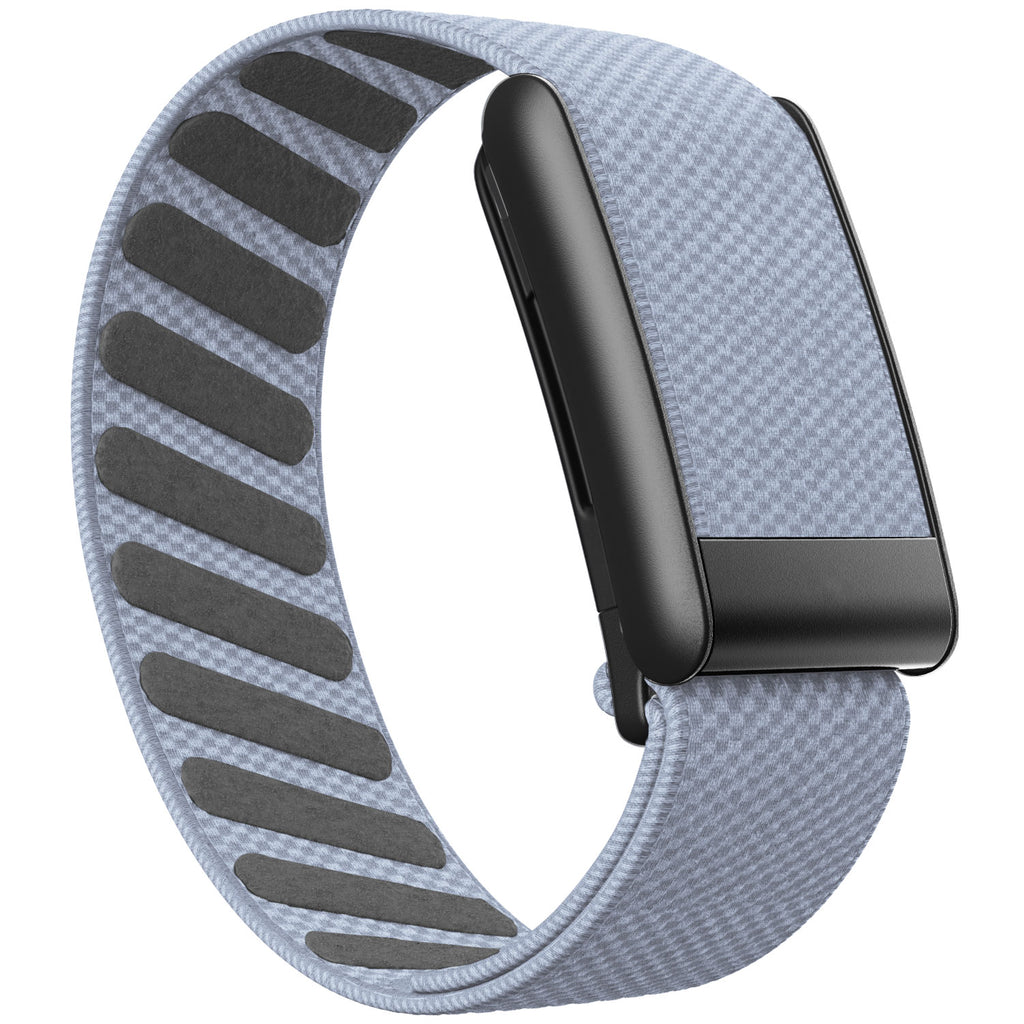WHOOP 5.0 Standard Woven Band — Matte Black - 浅灰