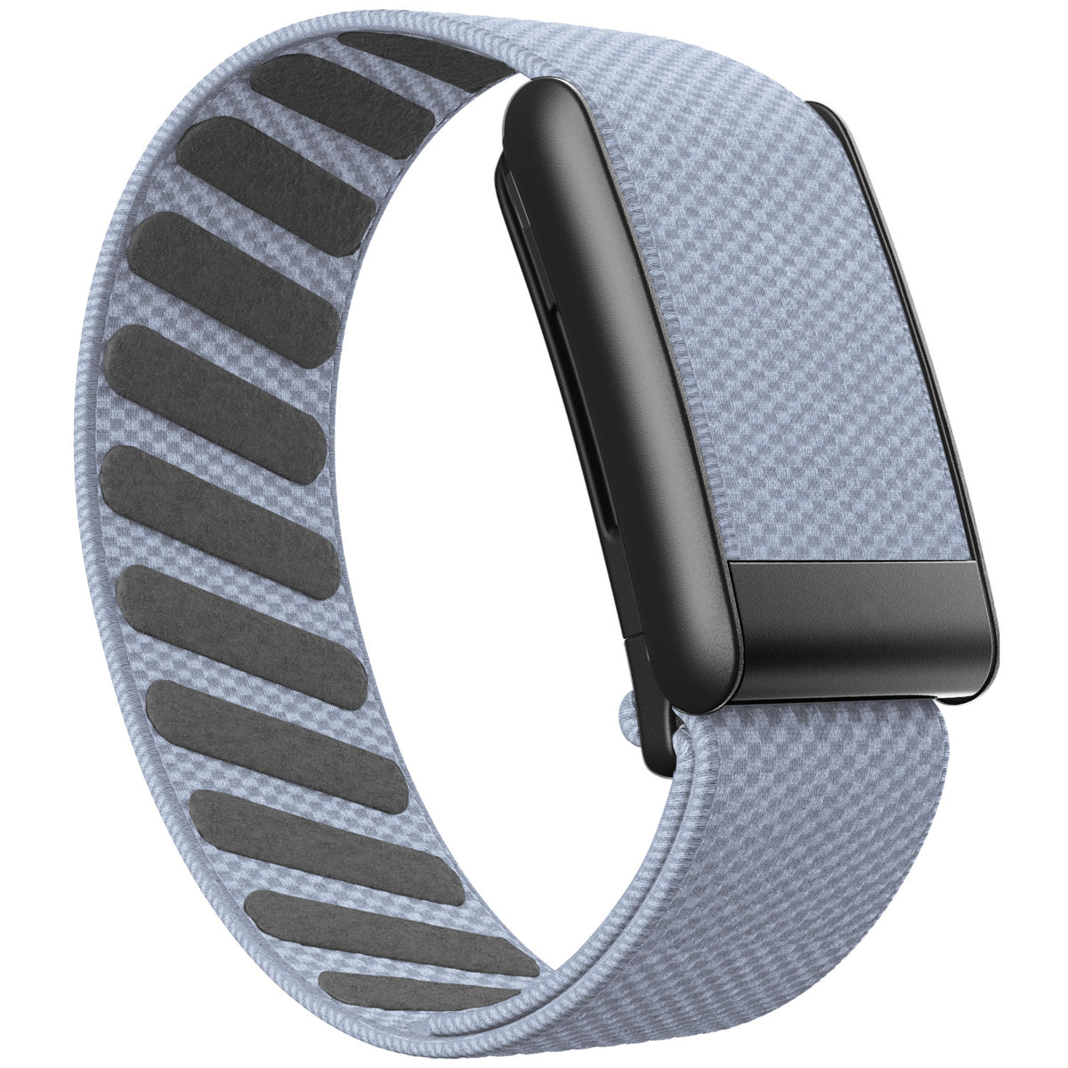 WHOOP 5.0 Standard Woven Band — Matte Black - 浅灰