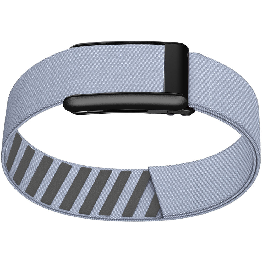 WHOOP 5.0 Bicep Band (Standard) — Matte Black - 浅色紫蓝