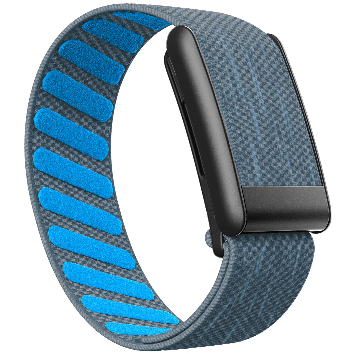 WHOOP 5.0 Standard Woven Band — Matte Black - 苔蓝