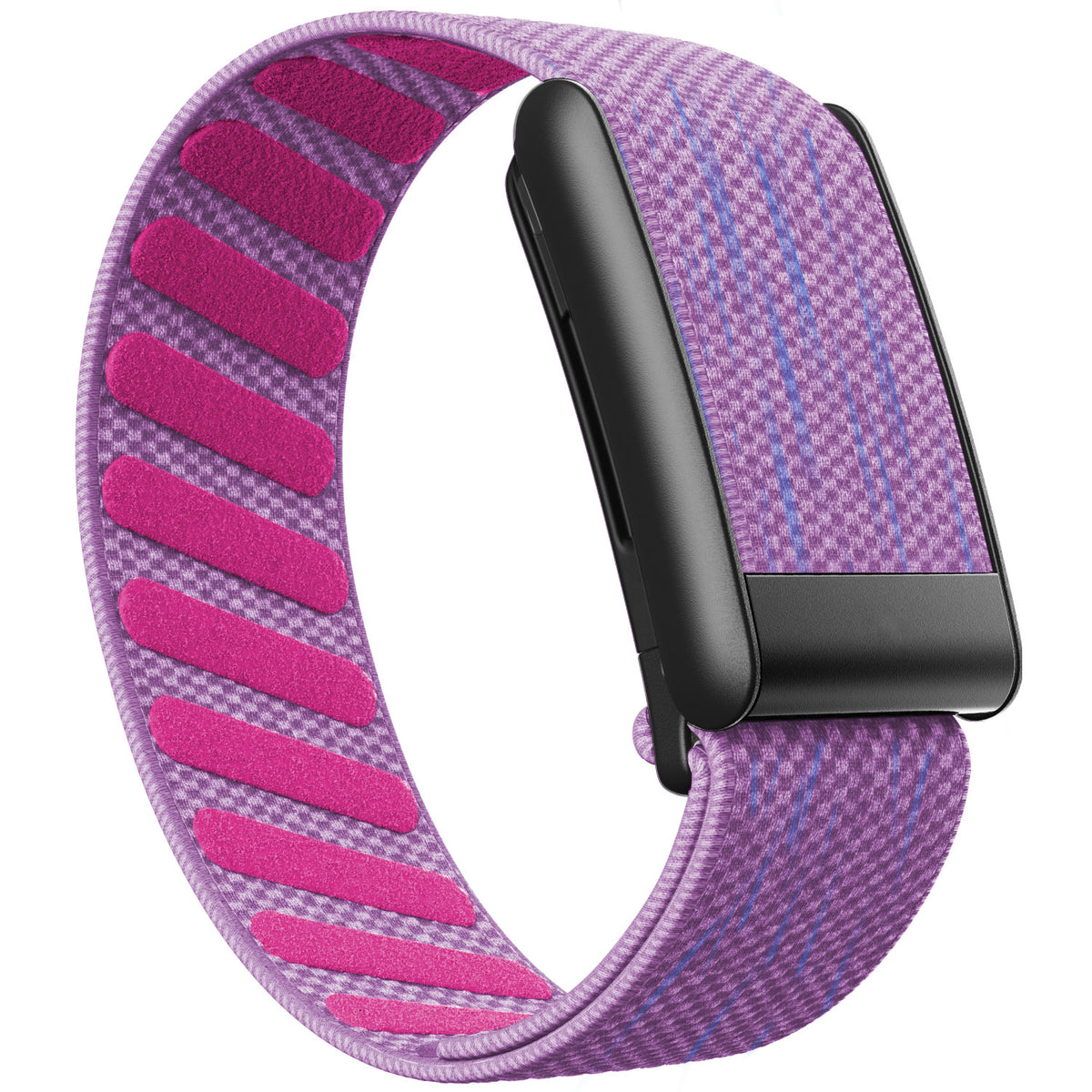 WHOOP 5.0 Standard Woven Band — Matte Black - 紫色