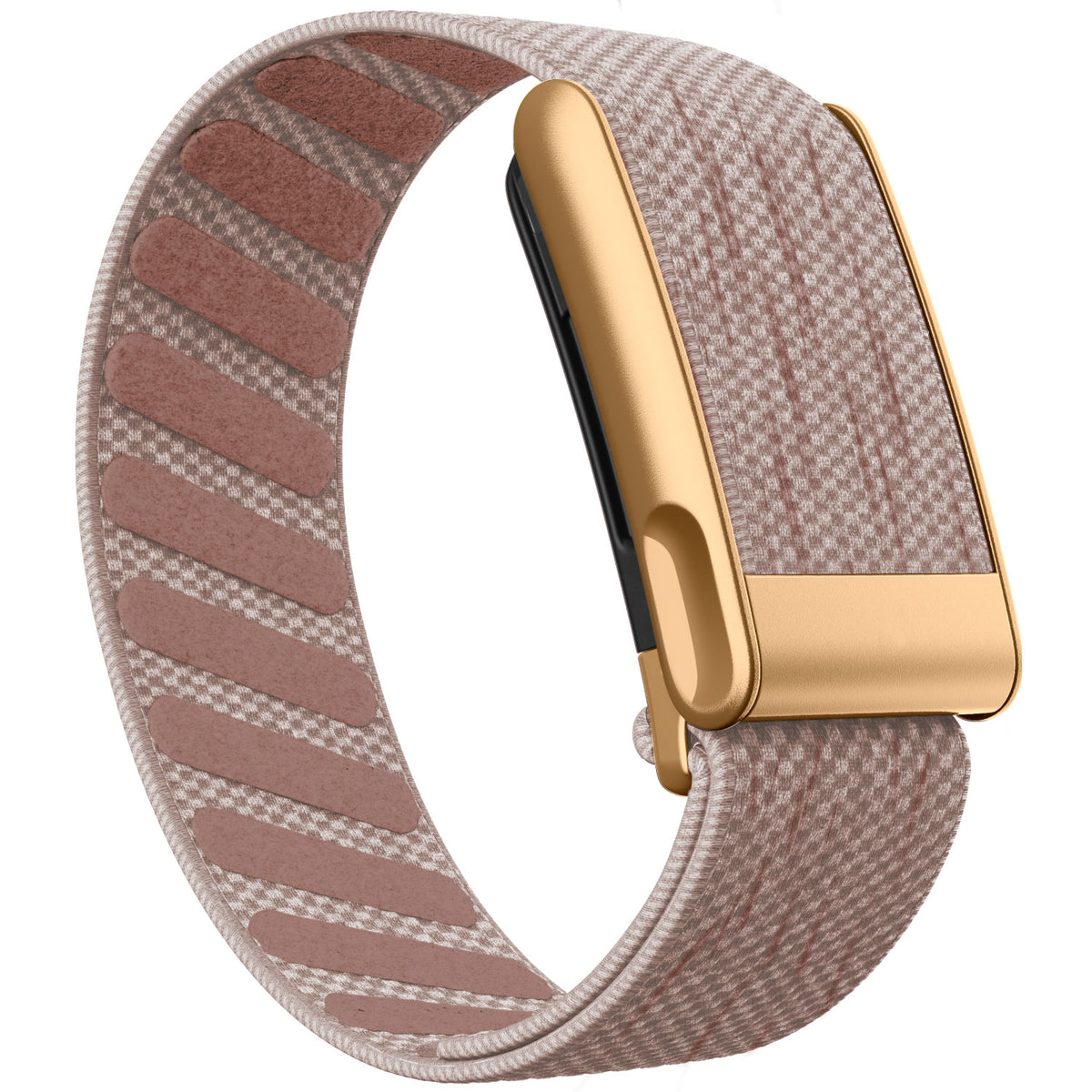 WHOOP 5.0 Standard Woven Band — Matte Rose Gold (MG) - 琥珀粉