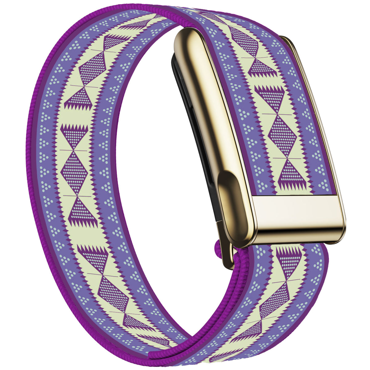 WHOOP 5.0 Standard Woven Band — Titanium Gold (MG) - SKU-28