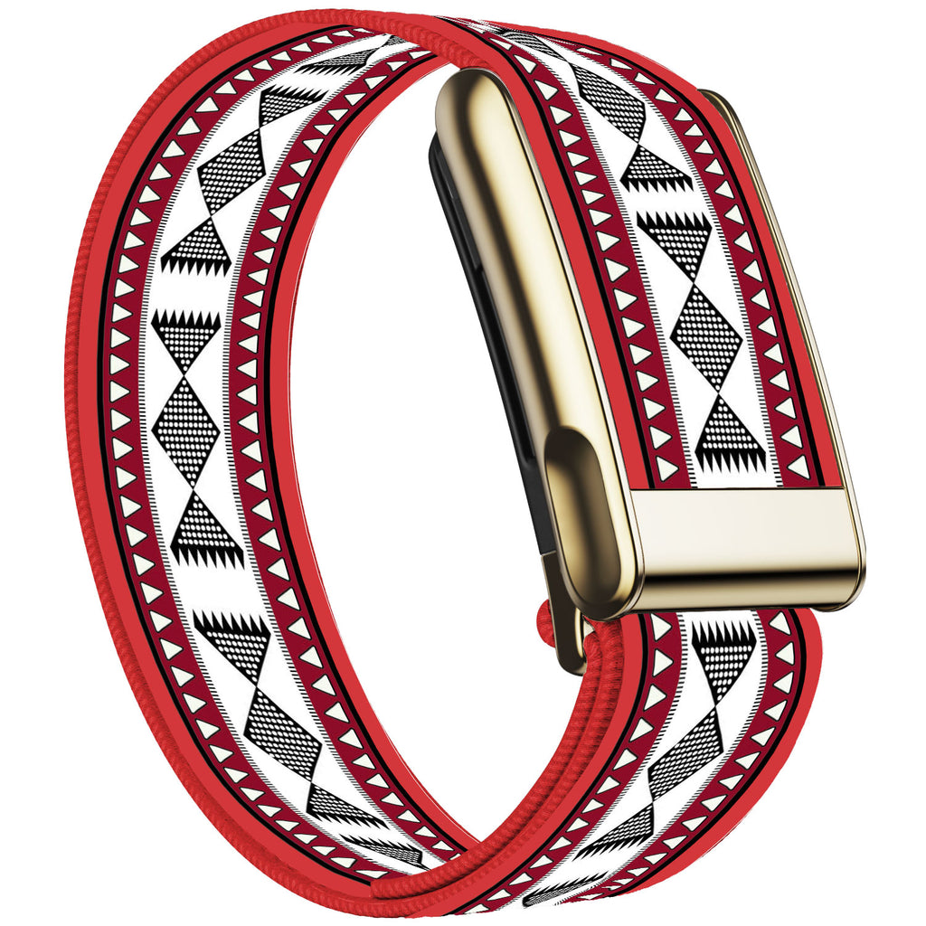 WHOOP 5.0 Standard Woven Band — Titanium Gold (MG) - SKU-29