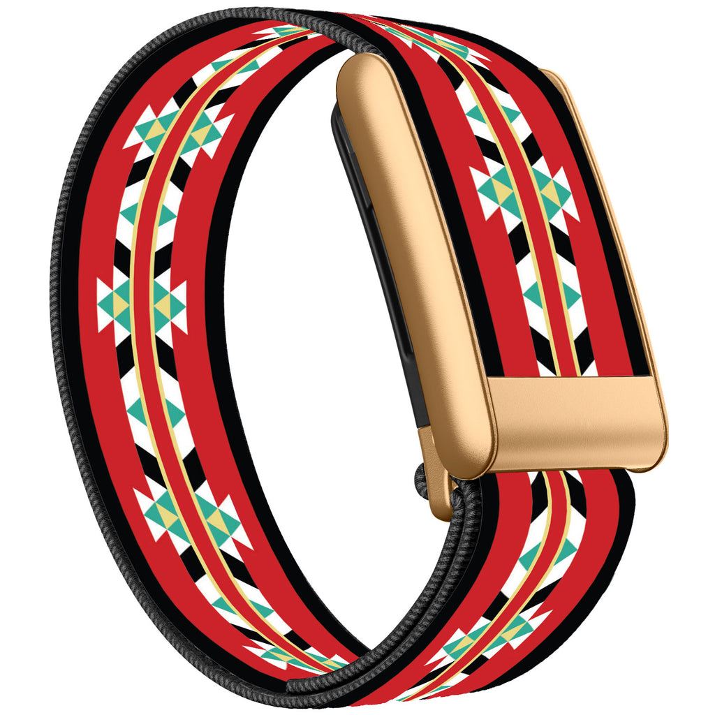 WHOOP 5.0 Standard Woven Band — Matte Rose Gold - SKU-30