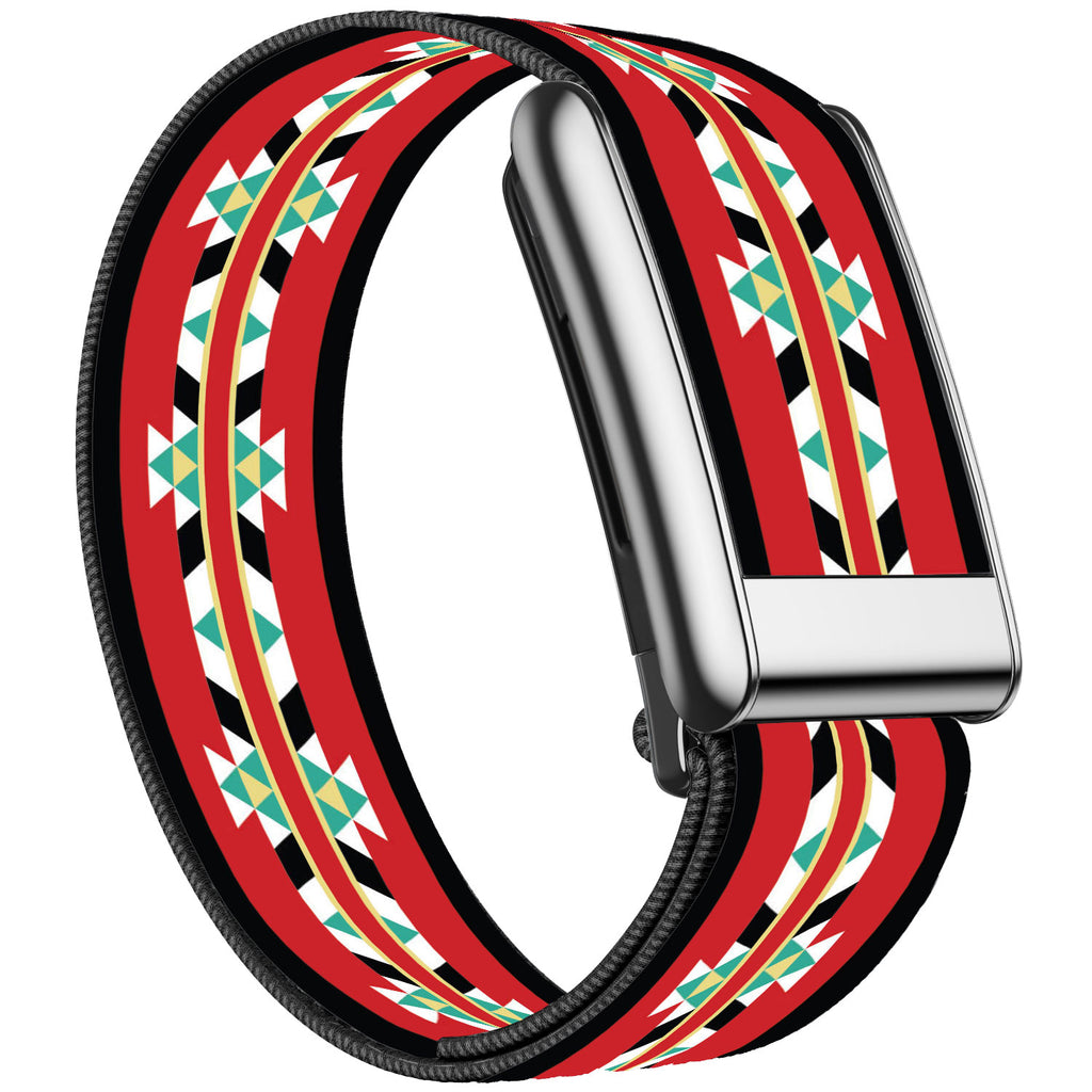 WHOOP 5.0 Standard Woven Band — Titanium Silver - SKU-30