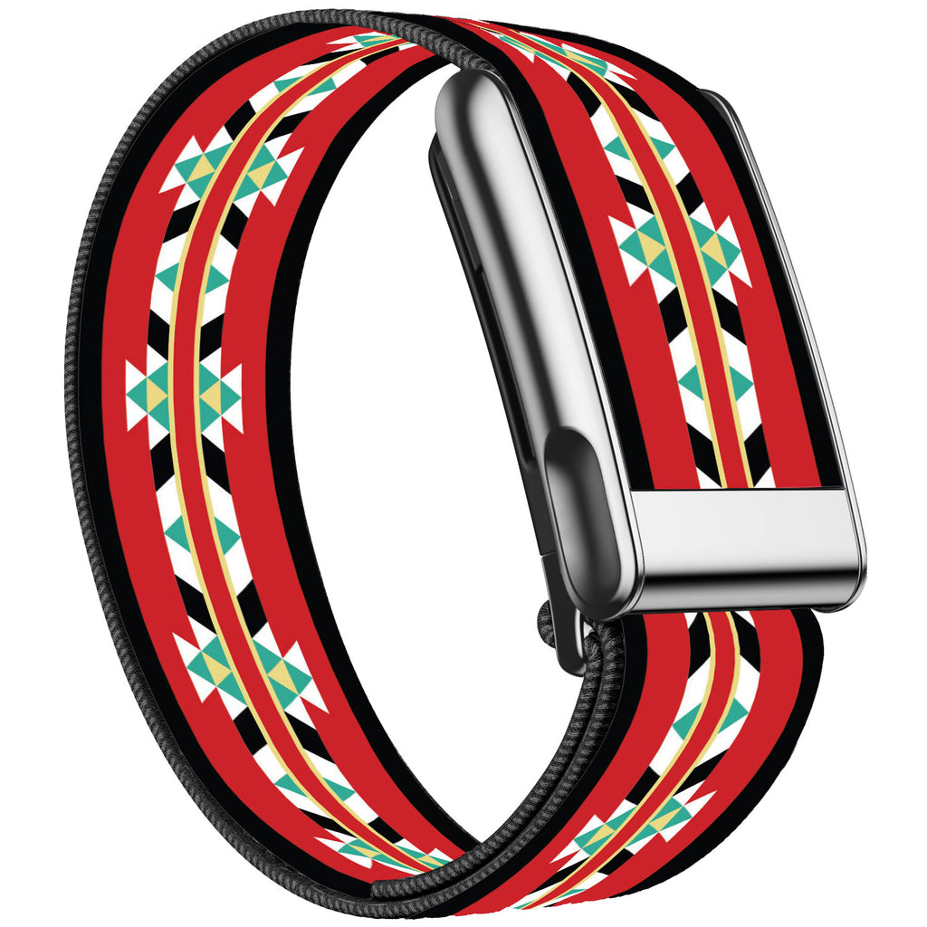 WHOOP 5.0 Standard Woven Band — Titanium Silver (MG) - SKU-30