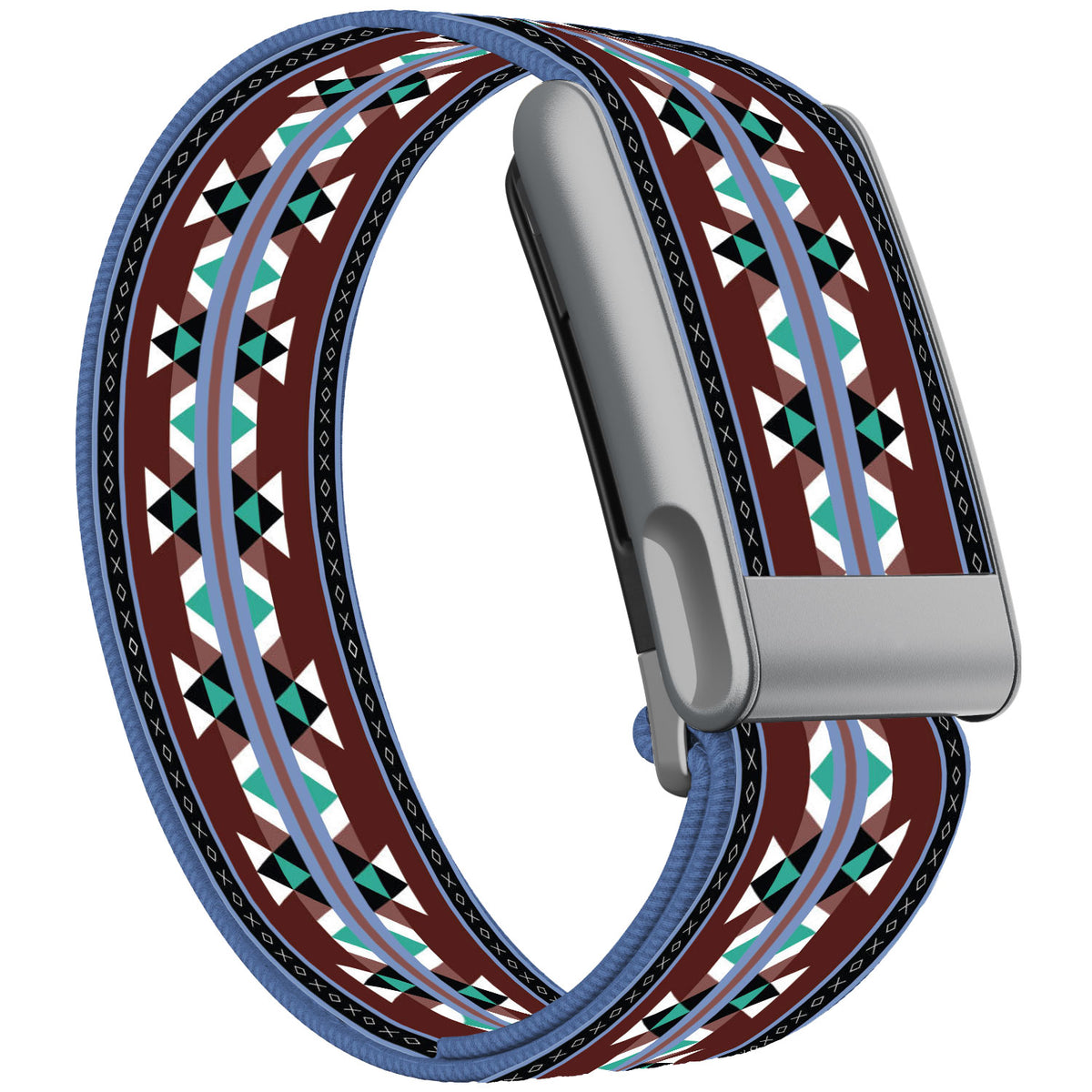 WHOOP 5.0 Standard Woven Band — Matte Silver (MG) - SKU-31
