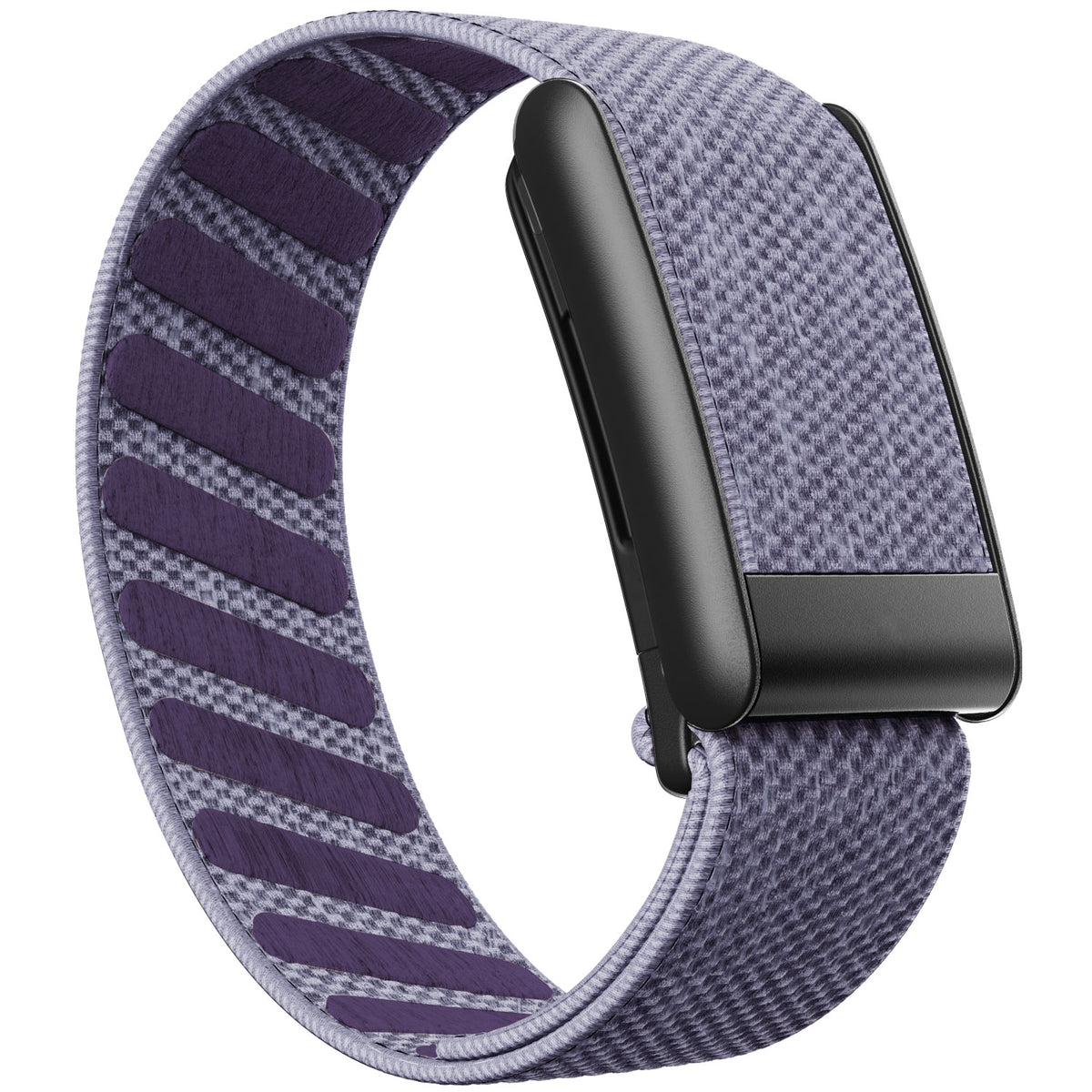 WHOOP 5.0 Standard Woven Band — Matte Black - 紫丁香