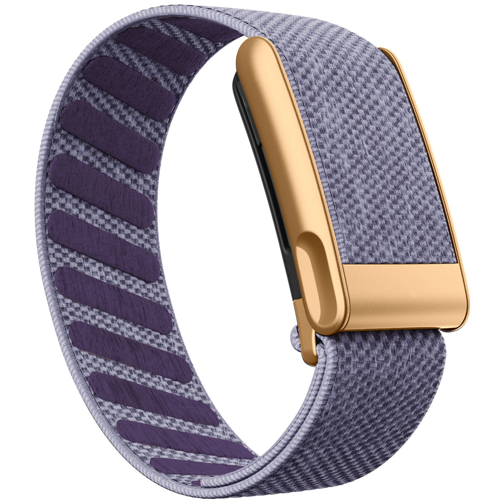 WHOOP 5.0 Standard Woven Band — Matte Rose Gold (MG) - 紫丁香