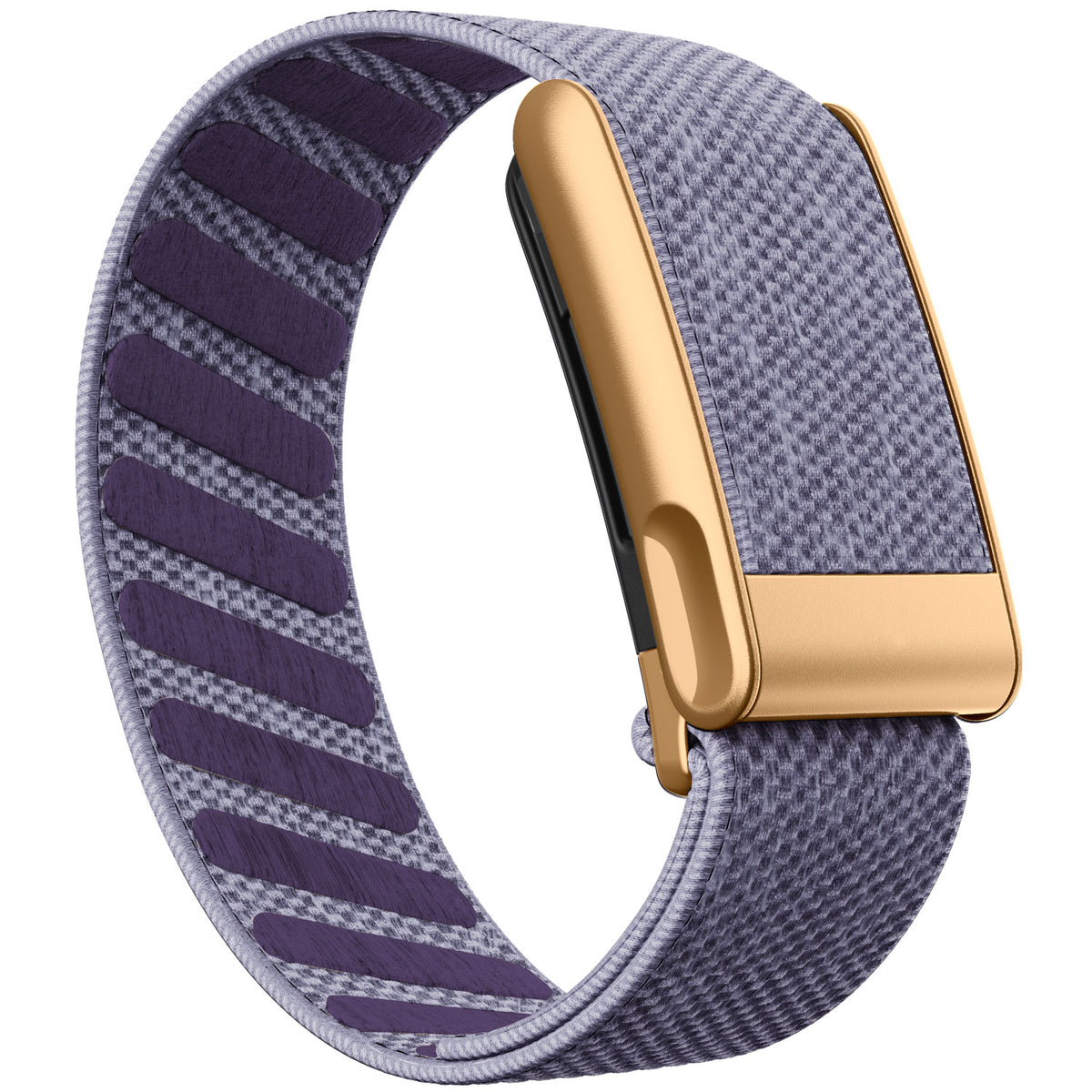 WHOOP 5.0 Standard Woven Band — Matte Rose Gold (MG) - 紫丁香