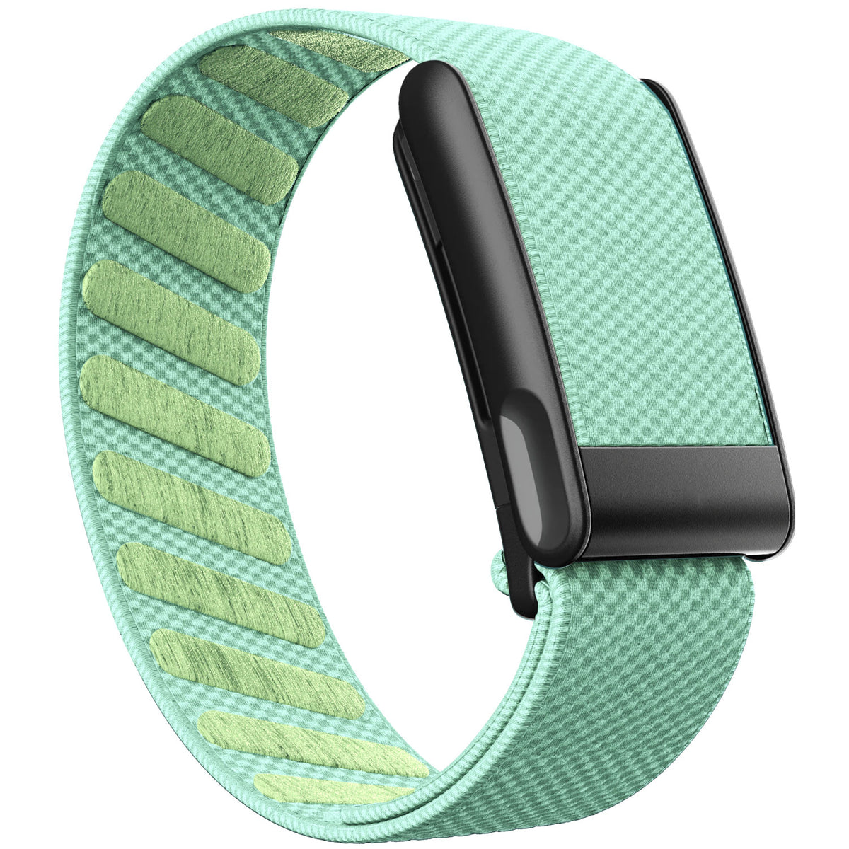 WHOOP 5.0 Standard Woven Band — Matte Black (MG) - 荷叶绿