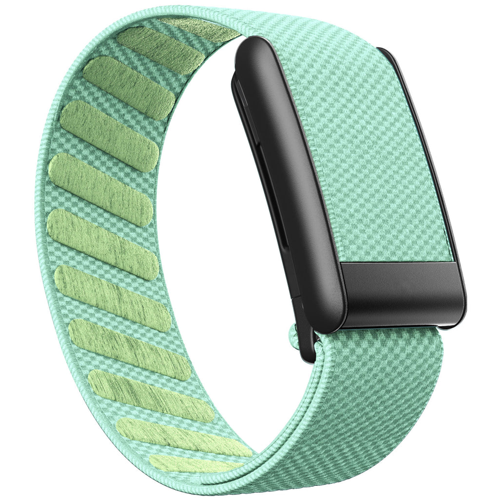 WHOOP 5.0 Standard Woven Band — Matte Black - 荷叶绿
