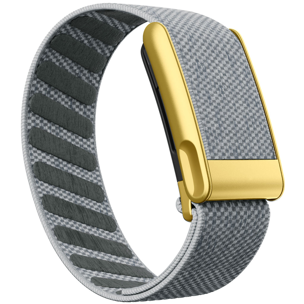 WHOOP 5.0 Standard Woven Band — Matte Gold (MG) - 暮色灰