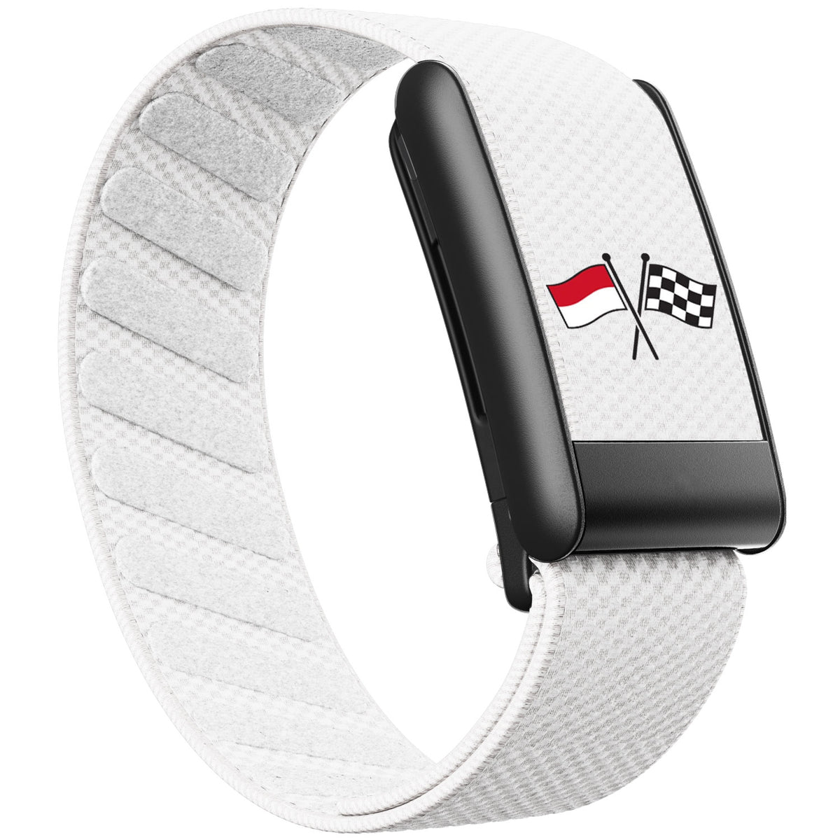 WHOOP 5.0 Standard Woven Band — Matte Black - 旗子