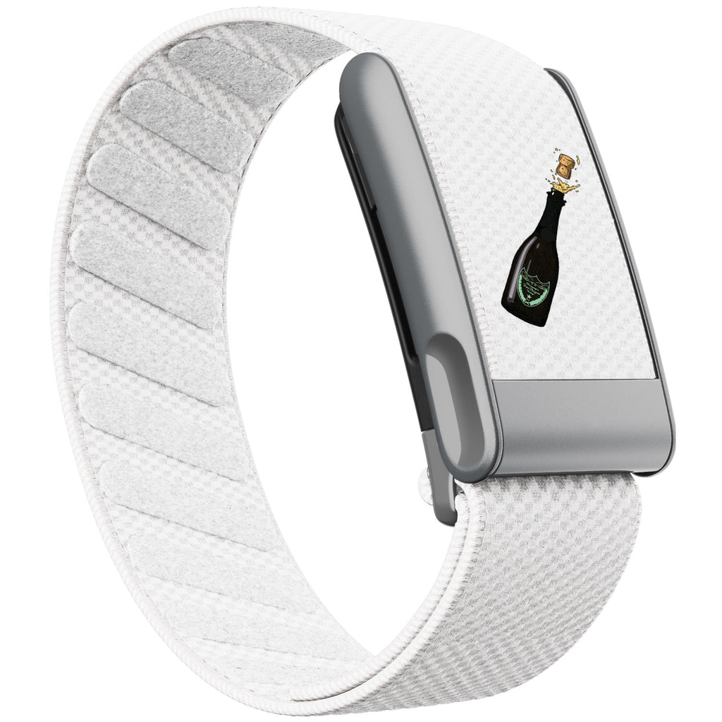 WHOOP 5.0 Standard Woven Band — Matte Silver (MG) - 酒瓶